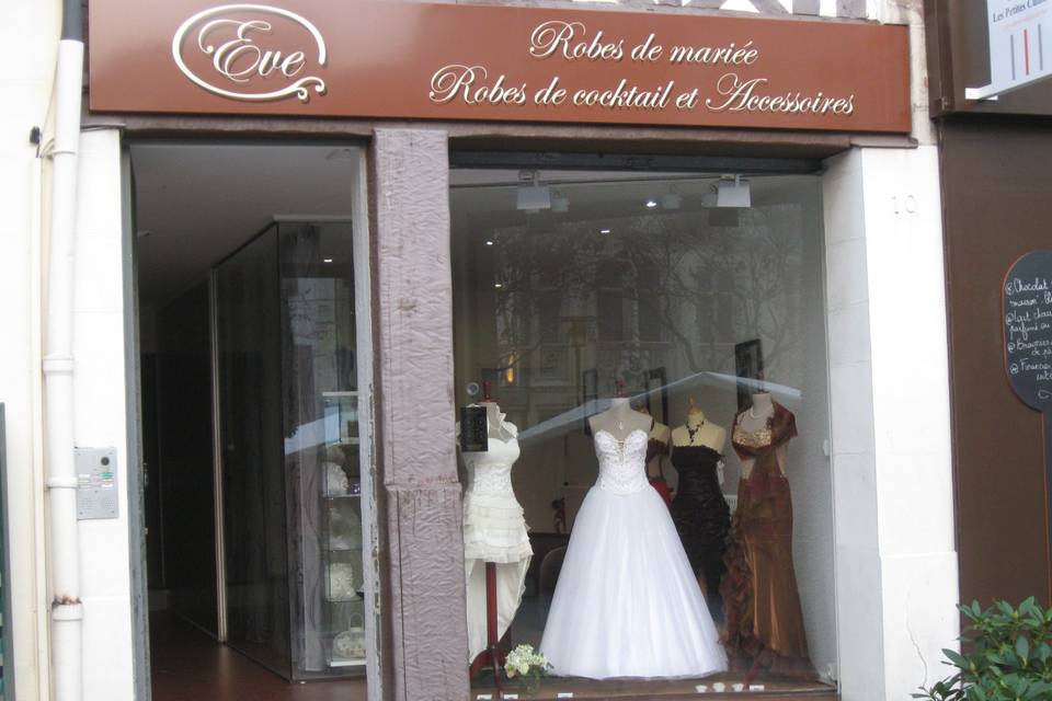 Magasin de robes online de mariée